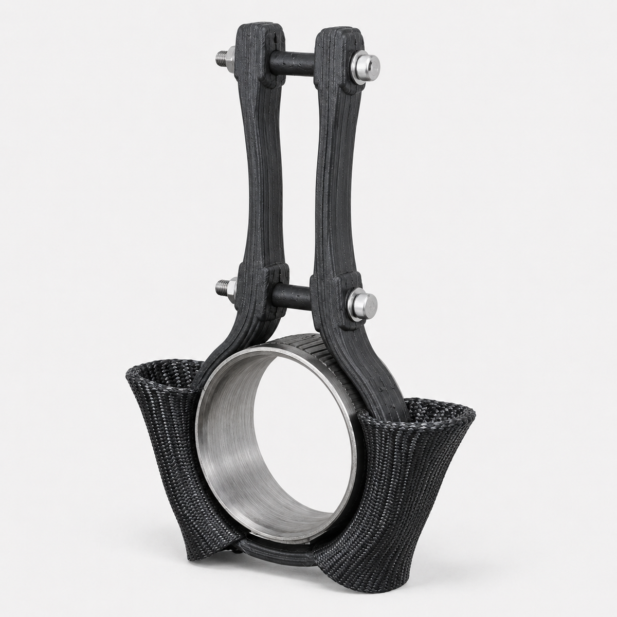 Slinger Assembled with thermal sleeves around 3 inch pipe.