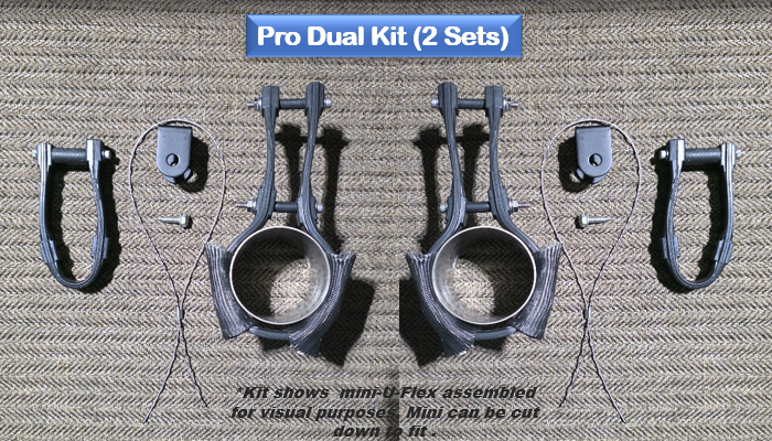 Slinger™ Universal Flex No-Weld Exhaust Hanger Kit