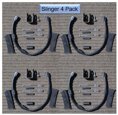 Slinger™ Universal Flex No-Weld Exhaust Hanger Kit